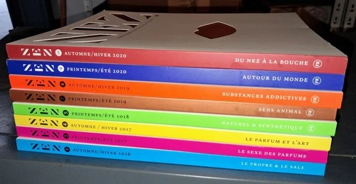 LOT OF 8 MAGAZINES NEZ LA REVUE OLFACTIVE THE OLFACTORY MAGAZINE N. 2 - 10 2016