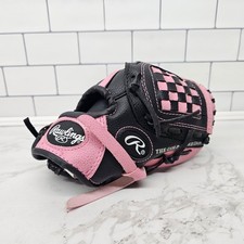 Rawlings PL90PB 9" RHT Glove Pink  Black Performance Designed Players Series
