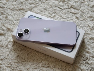 Apple iPhone 14 - 256GB - Violett (Ohne Simlock) (Dual-SIM) Top Zustand!