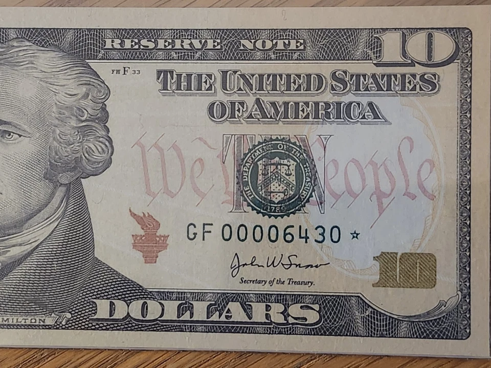 2004 A $10 ATLANTA STAR NOTE CERTIFIED PCGS 67PPQ ONLY 9600 MINTED - Image 3 of 4