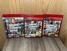 Sony PlayStation 3 PS3 Greatest Hits GTA San Andreas W/ Map GTA 5 GTA 4 Games
