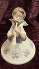 Lladro Angel Bell Christmas Ornament, in GUC collectible porcelain.  — photo 2