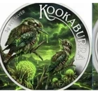 LIMITED 🔥🔥2026 Zombie Kookaburra 3g 999 Colorized Silver Round in Themed Card