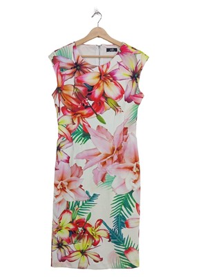WALLIS Cocktailkleid Damen Kleid Gr. DE 38 pink Casual-Look