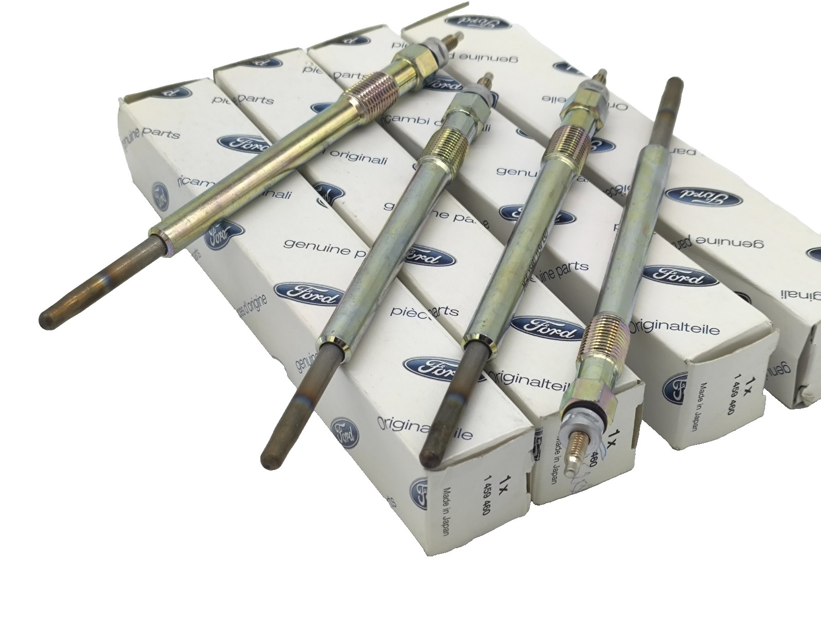 OEM Set 4x 1459460 Glow Plugs FOR FORD TRANSIT TDCi 2.0D 00-06 NGK 7C166M090AA