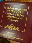 Golden Replicas of the 1992 United States Wildflowers First Day Covers Stamps