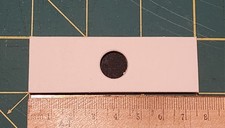 Micropaleontological Specimen 1-Hole Cardboard Slide Without Coverslips