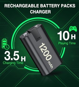 For Xbox One Series S X Controller Rechargeable Battery Pack + Charging Dock