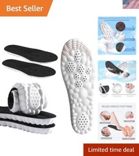 Super Soft Memory Foam Insoles for Men US 7-11 - Shock Absorption  Arch Support