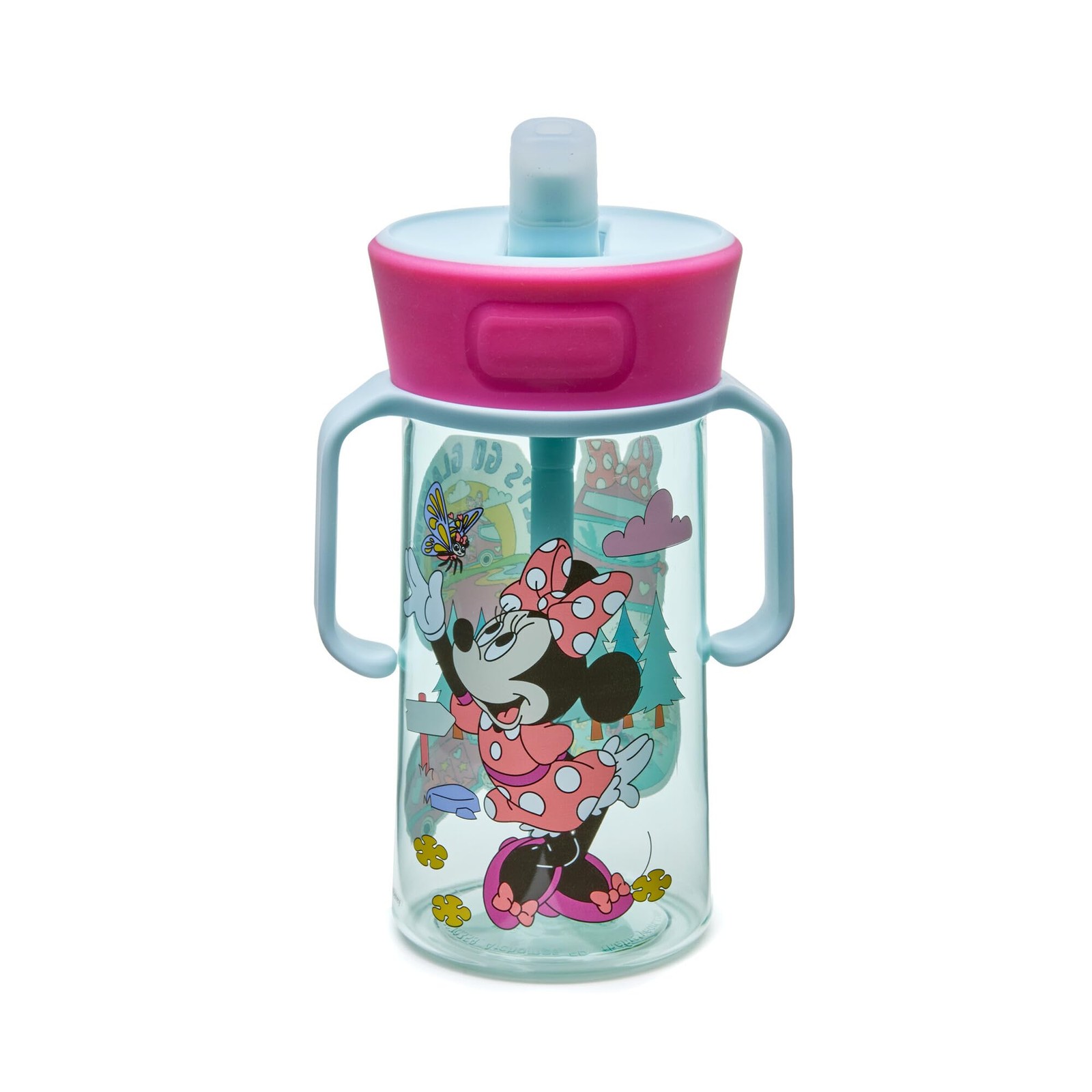 Disney Pop Up Cup set 12 Ounces Minnie Mouse Theme for Toddl