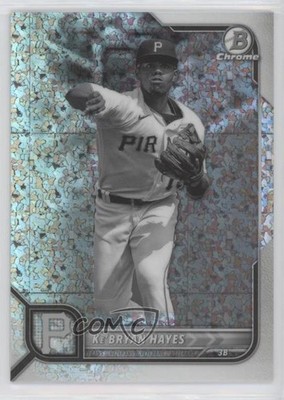 2022 Bowman Chrome Black & White Mini-Diamond Refractor /199 Ke'Bryan Hayes 09j5