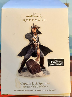 Pirates of the Caribbean Hallmark Keepsake - Jack Sparrow, Disney Christmas 2007