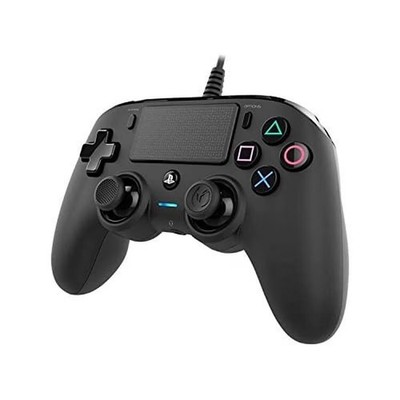 Nacon Compact Wired Controller PS4 Black Open Box Tested w/ Box