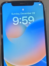 Smartphone Apple iPhone XS 128GB Negro iOS Estilo Pizarra BLOQUEADO - Usado