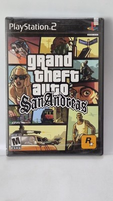 Grand Theft Auto: San Andreas- PlayStation 2-Sealed , 1st Print -Hot Coffee Ver.