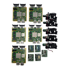 Lot of 5 Nintendo GameCube DOL-001 OEM Motherboard w/ Fan Power 2 AV Serial 2