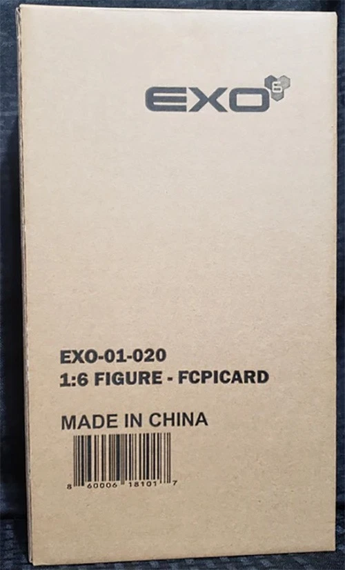 EXO-6 Star Trek: Primer Contacto Capitán Jean Luc Picard ~ Escala 1:6 en caja exterior Foto 2 de 4