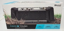FUGOO Bluetooth Wireless Speaker Indoor/Outdoor Waterproof Tough. Black/Aluminum