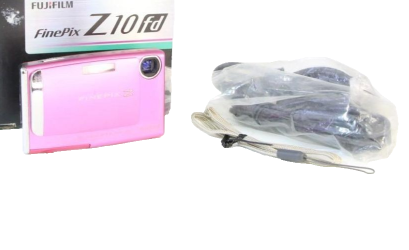 【美品】FUJIFILM FinePix Z10fd ピンク Fujifilm Finepix Z10Fd Pink 7.2MP 3x Optical Zoom Digital Camera