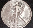 1919-s Walking Liberty Half in Fine Condition