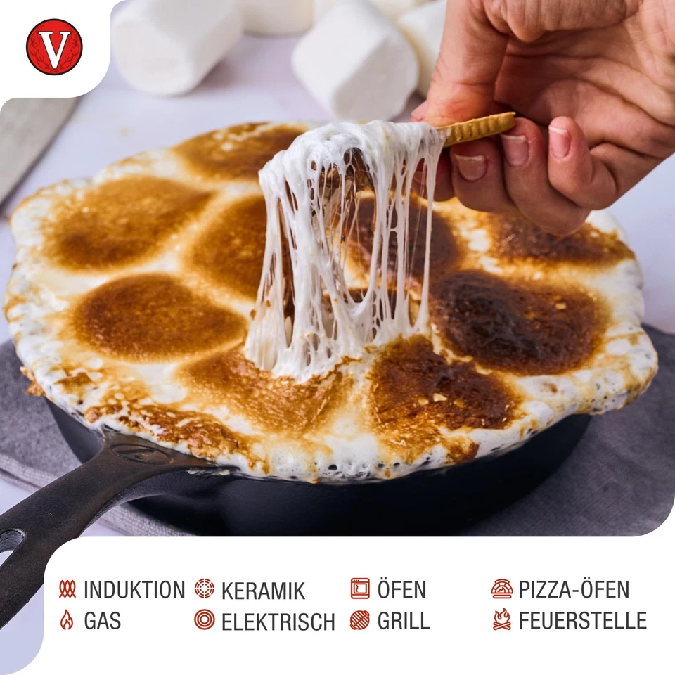 Bratpfanne Emaillierte Gusseisenpfanne Induction 20cm Bratpfanne Geeignet für... - Bild 4 von 4