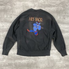 vintage 90s ALADDIN and the KING OF THIEVES sweatshirt L Disney Robin Williams