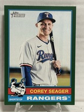 2026 Topps Heritage - Corey Seager #302 Dark Green Border