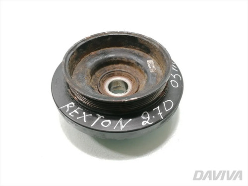 Ssangyong Rexton Kurbelwellenriemenscheibe 2.7 Xdi Diesel 120kW (163 HP) 2005
