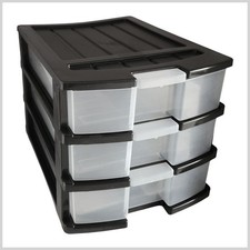 CASSETTIERA SALVASPAZIO ORGANIZER SCRIVANIA 3 CASSETTI PORTA DOCUMENTI A4