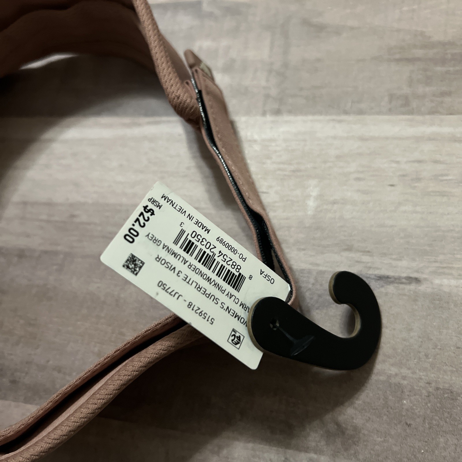 Adidas Women’s Superlite 3 Adjustable Visor Clay Pink Golf Tennis Running New thumbnail 4