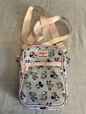 Disney Bioworld Mickey & Friends Crossbody Passport Travel Purse
