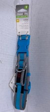 Medium Adjustable Dog Collar Blue New Old Stock M