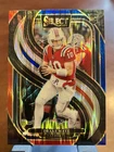 2024 PANINI SELECT 113 DRAKE MAYE RC PREMIER LEVEL RED & BLUE SHOCK PRIZM!🔥