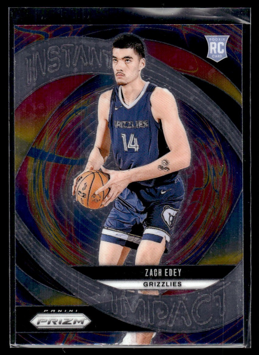 2024-25 Panini Prizm Instant Impact Zach Edey Memphis Grizzlies #25