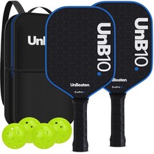 Pickleball Paddles Set of 2, USAPA Approved Carbon Fiber Pickleball Paddles 1...