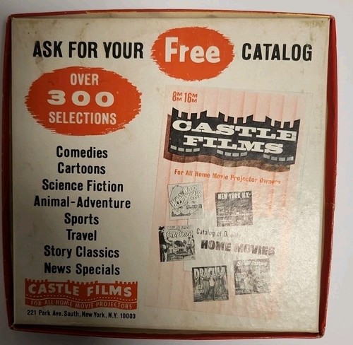 Castle Films #1017 - 1 Million B.C. - Vintage Super 8, Rare Sci Fi B9 - Picture 4 of 4