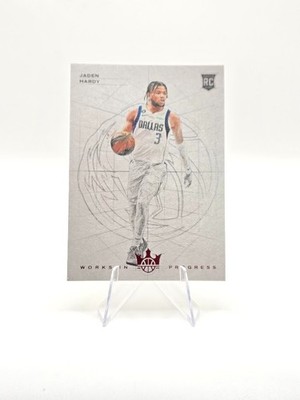 Jaden Hardy 2022-23 Panini Court Kings RC Works in Progress Ruby SP /149 #29