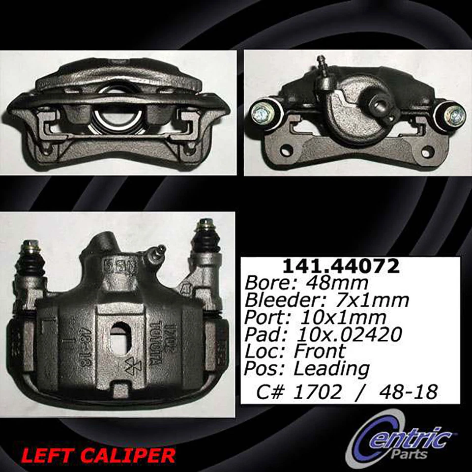 Pinça de freio a disco dianteira esquerda e direita para 1991-1998 Toyota Tercel 1.5L - Imagem 2 de 4