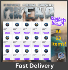 Escape from Tarkov Arena Twitch Drops - January Winter Drops - ALL 54/54 Items