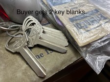65 66 67 Ford Fairlane 500 Xl Ranchero Key Blank Trunk Glove Box 68 69 70 Nors