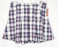 Wonder Nation Pleaded Plaid Skirt Girls Youth XXL 18 NWOT
