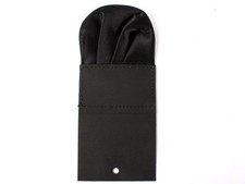 Men s formal business suit tuxedo pocket chief handkerchief integrated plain bla