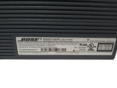 Bose Acoustic Wave Music System II Stereo System CD/Radio | eBay