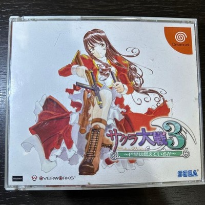 Sakura Wars 3 Is Paris Burning Dreamcast SEGA NTSC-J CIB Japan Import