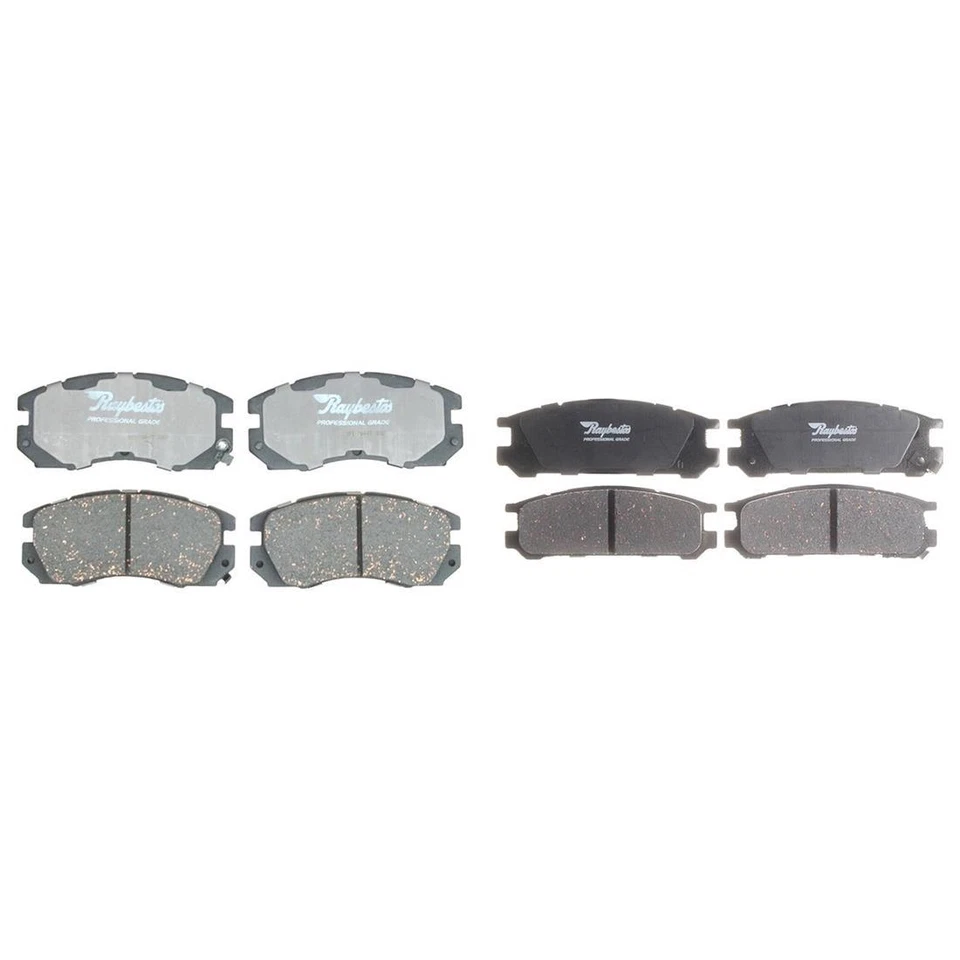 For 1996 1995 1994-1990 Subaru Legacy Front & Rear Element3 Ceramic Brake Pads - Image 4 of 4