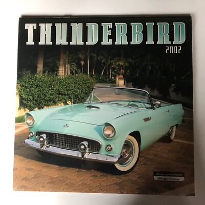 THUNDERBIRD 2002 CALENDAR NEW WITH ORIGAL WRAPPING