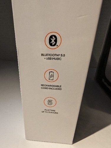 Sharper Image - Louder As One Bluetooth Speaker - White - Picture 8 of 9