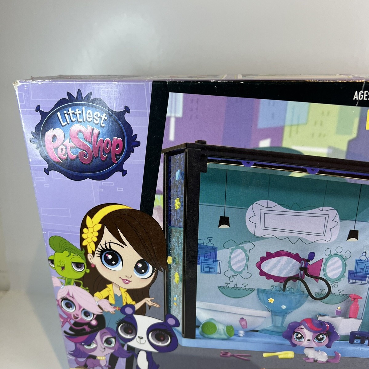 Littlest Pet Shop - Set Style Spa "Say Ahh" - À Construire Et Personnaliser - Recrée Les Scènes De La Série Télé