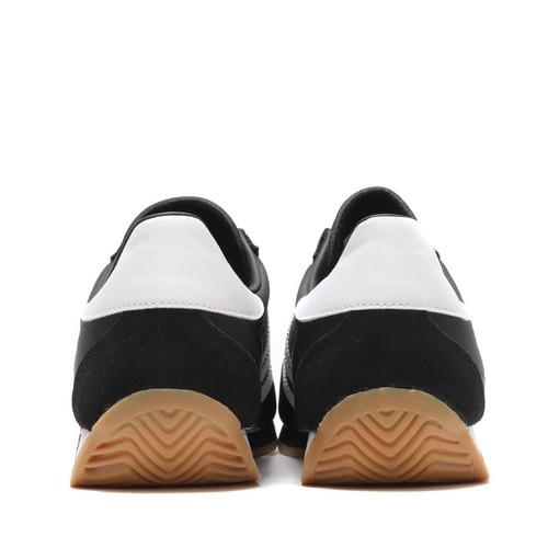 Adidas Country OG Nero Sneakers Bianco Logo Originali Retro Scarpe da Ginnastica Uomo 10UK - Foto 4 di 11