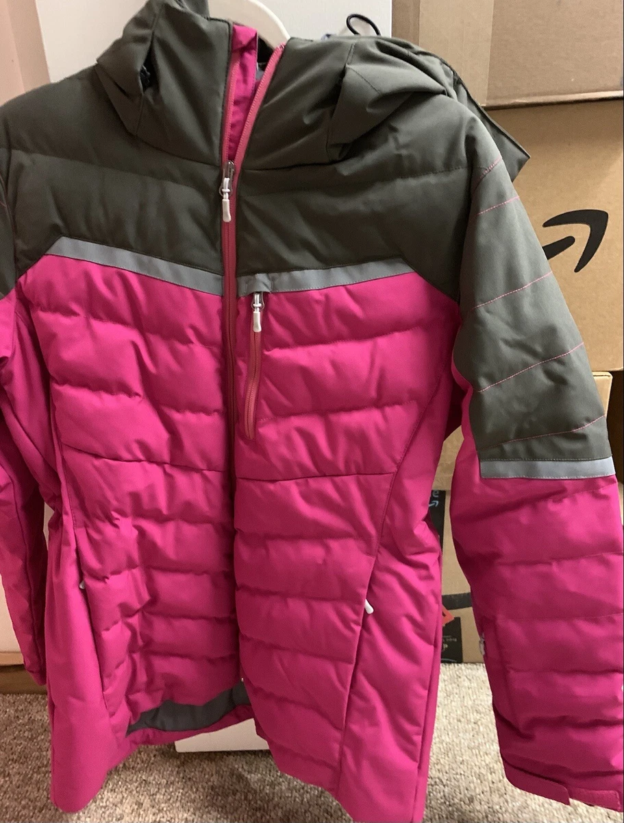 New SPYDER BRISK SYNTHETIC DOWN pink JACKET sz small. blog.knak.jp